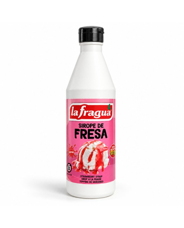 La Fragua sirope de fresa botella 1200 gramos