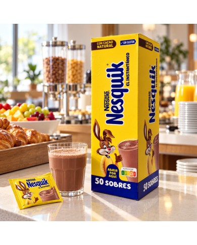 Comprar Nesquik 50 sobres de 13,5 g al mejor precio