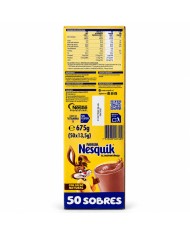 Nesquik sobre 13.5 gramos en estuche 50 unidades