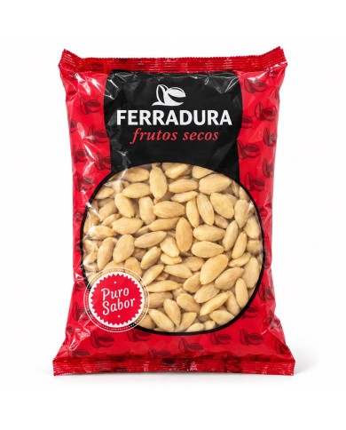 Ferradura almendra pelada cruda bolsa de 1 kilo