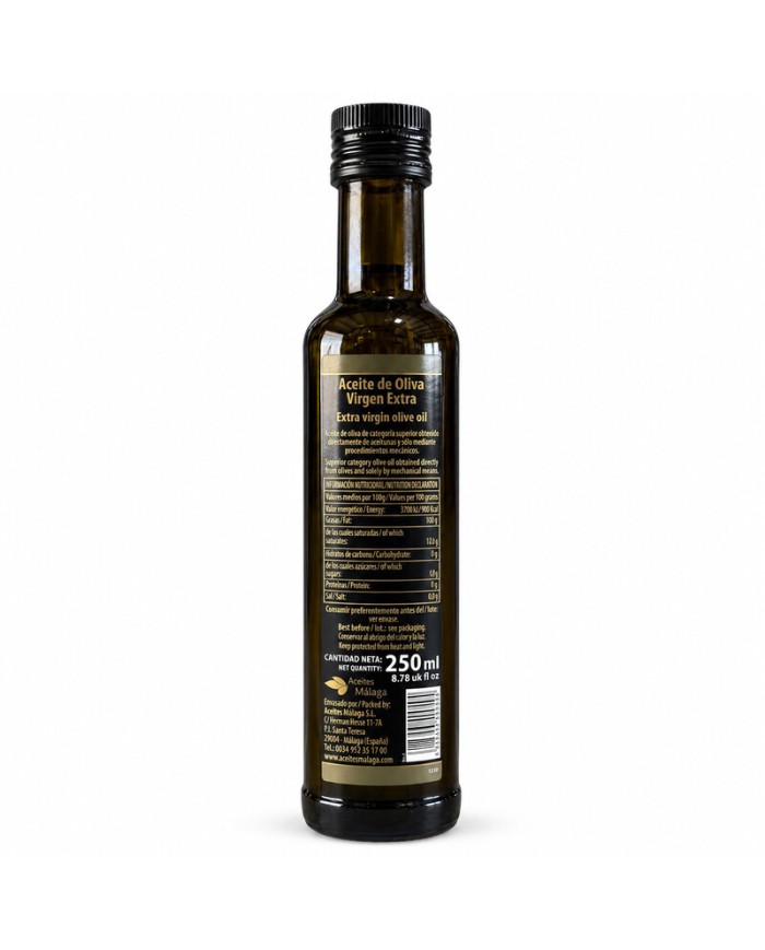 Aceite de Oliva virgen extra Flor de oro botellín pet 250 ml.
