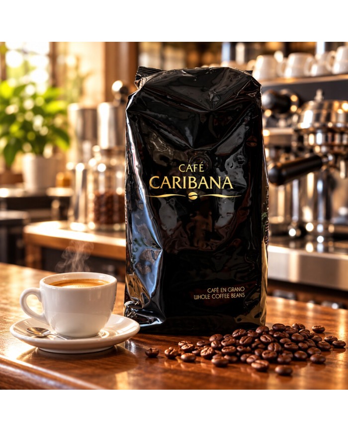 Café tueste natural intenso Caribana bolsa 1 kilo