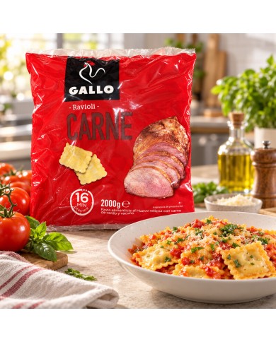 Comprar Gallo Ravioli de Carne bolsa 2 Kilos al mejor precio