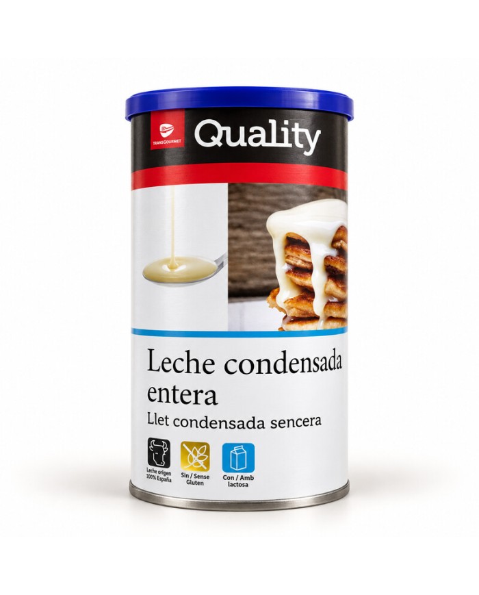 Quality leche condensada entera lata de 1 Kilo