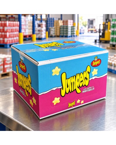 Jumpers de mantequilla bolsa de 42 gramos caja de 24 unidades