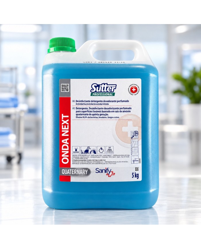 Sutter limpiador desinfectante bactericida 5 litros