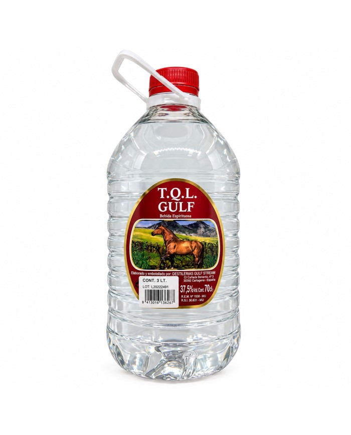 Tequila Gulf garrafa pet 3 litros
