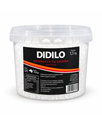 Comprar sal marina en escamas Didilo 1,5 kg al mejor precio