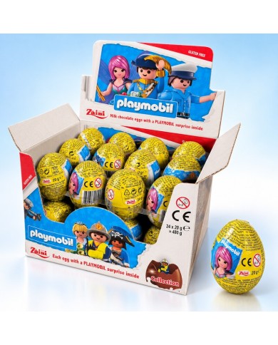 Huevos de chocolate Playmobil Estuche de 24