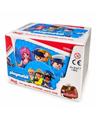 Huevos de chocolate Playmobil Estuche de 24