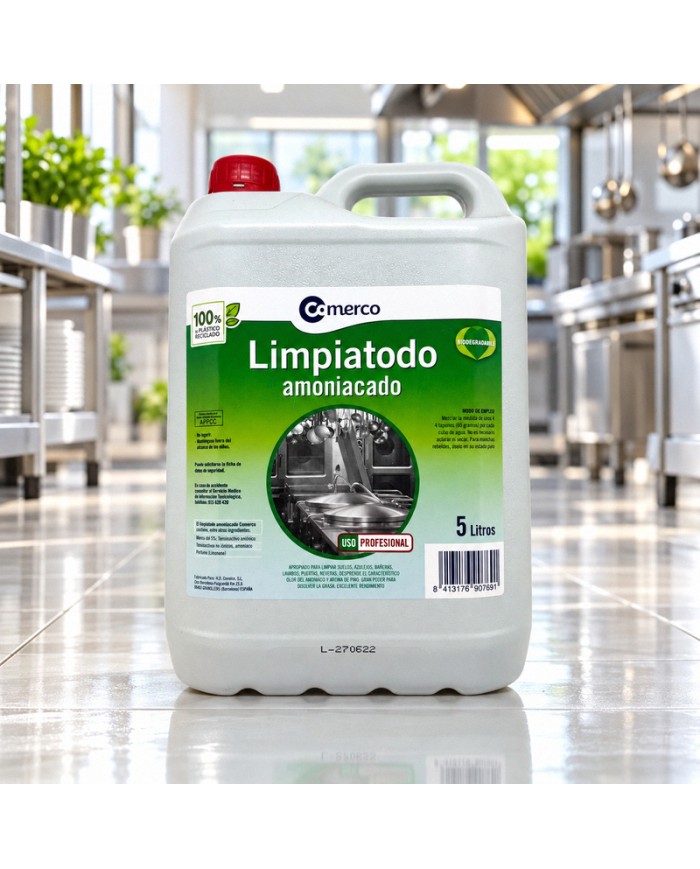 Comerco Limpiatodo Amoniacatado garrafa 5 Litros