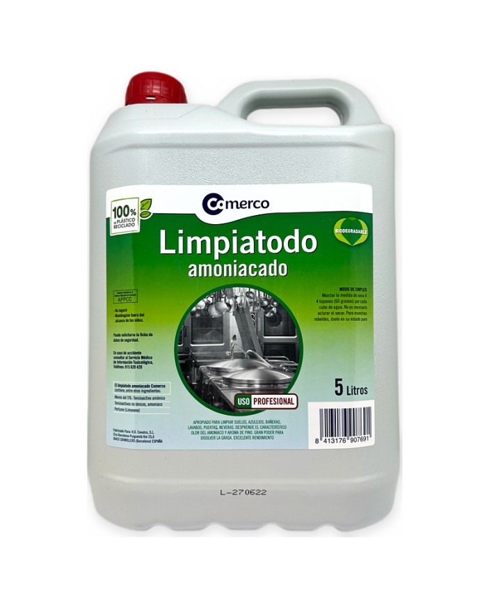 Comerco Limpiatodo Amoniacatado garrafa 5 Litros