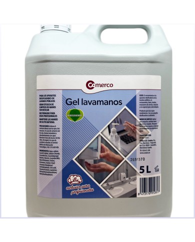 Comerco gel de manos garrafa 5 litros