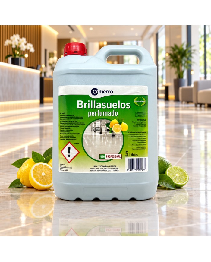 Comerco brillasuelos perfumado cítrico 5 litros