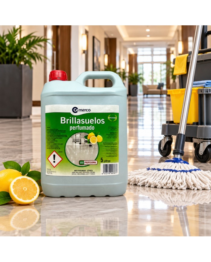 Comerco brillasuelos perfumado cítrico 5 litros