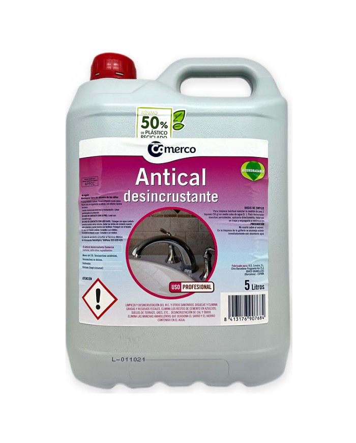 Comerco antical desincrustante 5 litros