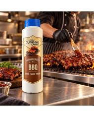 THE REAL Dân Sons salsa barbacoa bote 900 gramos