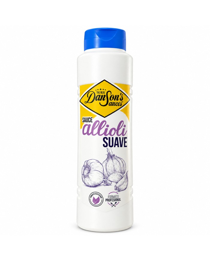 THE REAL Dân Sons sauce allioli suave bote 900 gramos