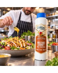 THE REAL Dân Sons salsa mostaza y miel bote 900 gramos