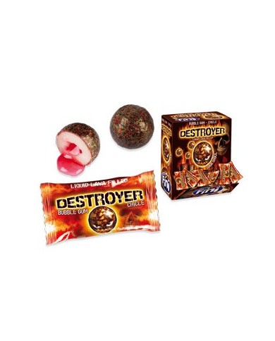 Fini Destroyer Bubble Gum estuche de 200 uds.