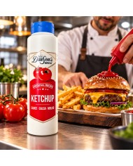THE REAL Dân Sons ketchup bote 900 gramos