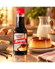 Royal sirope de Caramelo bote 400 gramos caja de 10 botes