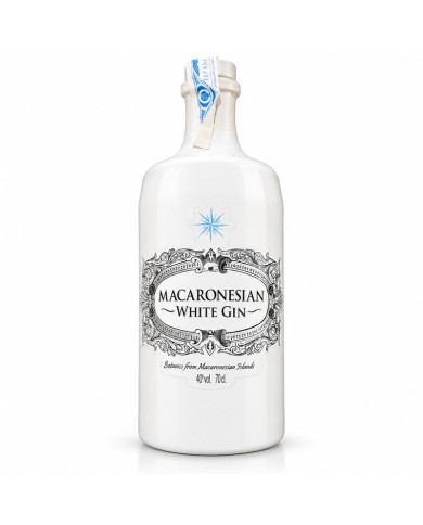 Ginebra MACARONESIAN ~ WHITE GIN~ Premium 700 ml.