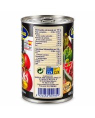 La Orquidea pisto casero lata 1/2 Kg. caja de 12 latas