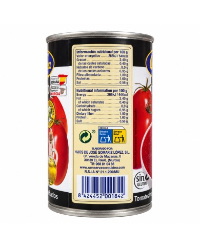 Comprar Tomate Frito Casero La Orquídea aceite oliva lata 400