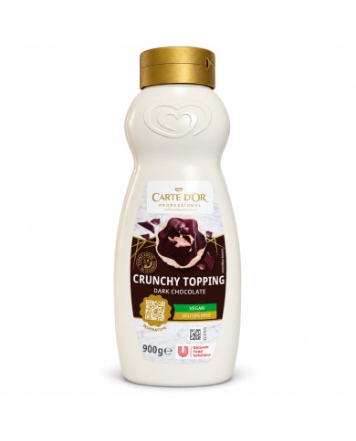 Carte D´or sirope de Chocolate Crunchy botella 900 grs.