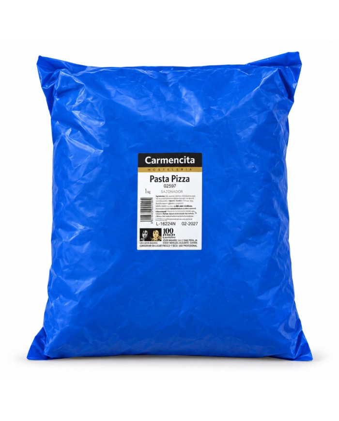 Carmencita sazonador pasta y pizza bolsa de 1 kilo