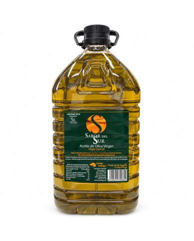 Aceite de oliva virgen Sabor del Sur garrafa 5 litros