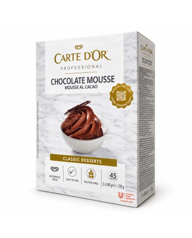 Carte D´or Mousse Chocolate caja 720 gramos
