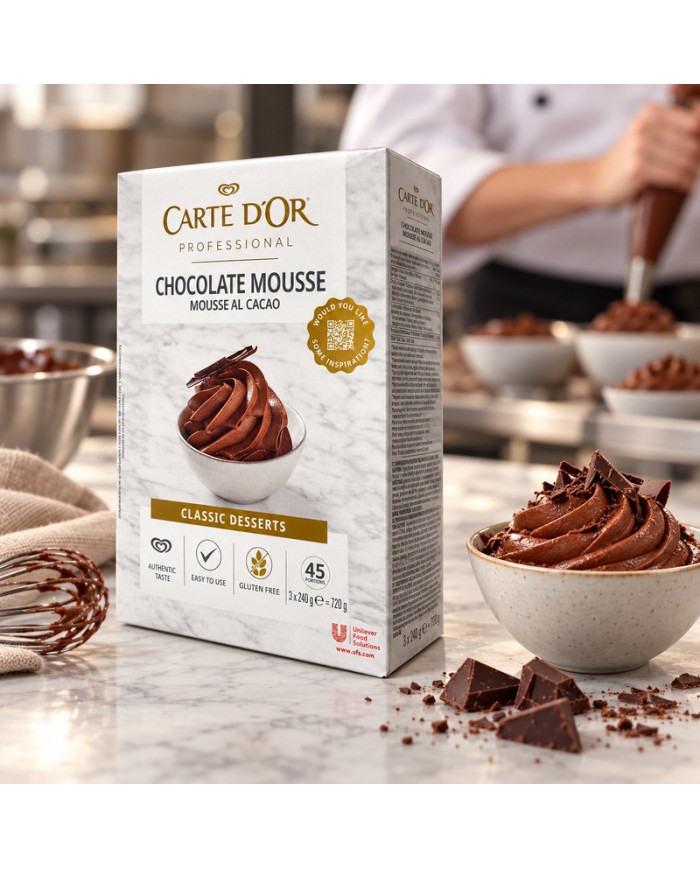 Carte D´or Mousse Chocolate caja 720 gramos