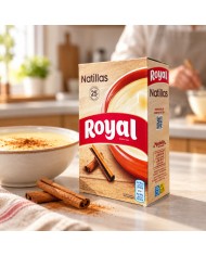 Natillas Royal estuche de 5x20 gramos caja de 16