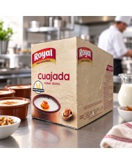 Cuajada Royal caja de 36 sobres de 8 raciones 864 gramos