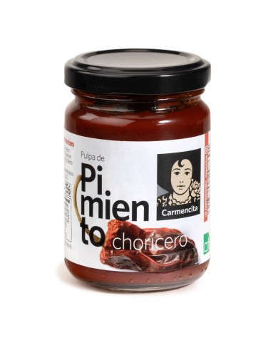 Pulpa de pimiento choricero Carmencita tarro 140 grs. caja de 12