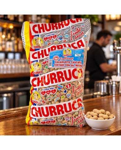 Cacahuete collaret con sal bolsa 3 kilos