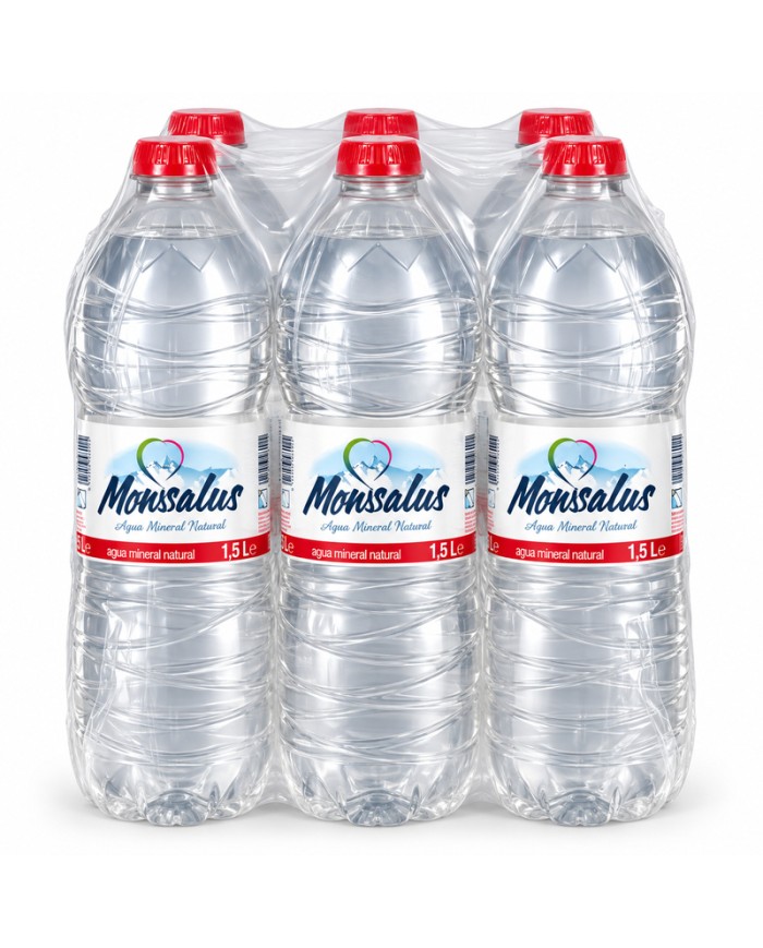 Agua Mineral Monssalus 1500 ml. PACK-6