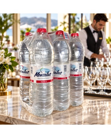 Agua Mineral Monssalus 1500 ml. PACK-6