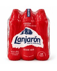 Comprar Agua Mineral natural Lanjarón 1500 ml pack-6 al mejor precio