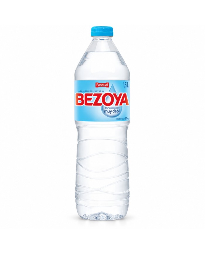 Agua Mineral Bezoya 1500 ml. PACK-6