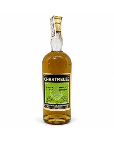 Chartreuse Liqueur 55º botella antigua de colección