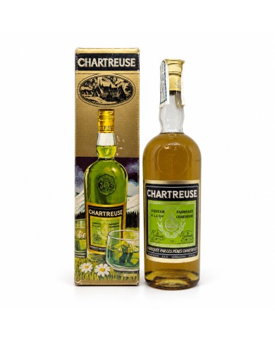 Chartreuse Liqueur 55º botella antigua de colección