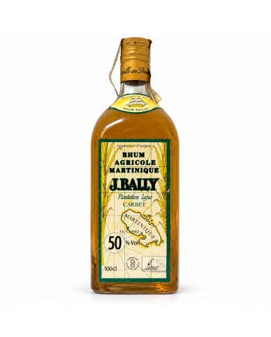 J. Bally Rhum Agricole Martinique Paille 50º 100 cl botella antigua de colección