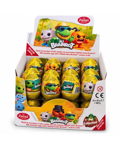 Comprar Huevos de chocolate Italian Brainrot estuche de 24 al mejor precio