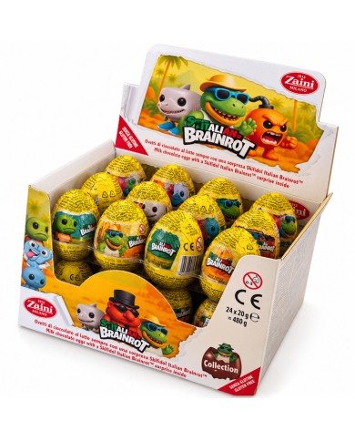 Comprar Huevos de chocolate Italian Brainrot estuche de 24 al mejor precio