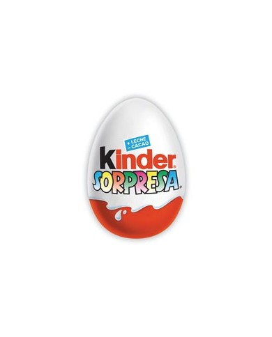 Kinder Sorpresa huevos de chocolate estuche de 72 uds.