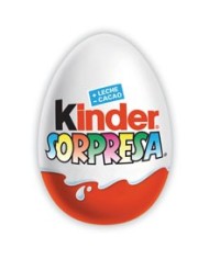 Kinder Sorpresa huevos de chocolate estuche de 72 uds.
