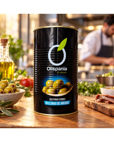 Comprar Aceitunas rellenas gigantes Olispania al mejor precio
